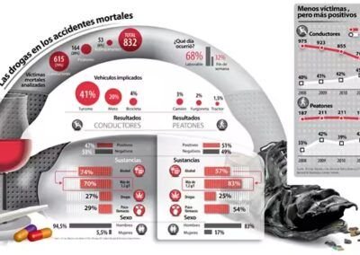 Las drogas en los siniestros viales mortales