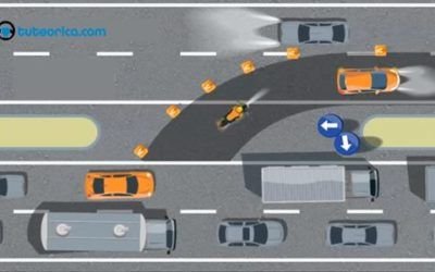 Carriles de sentido contrario al habitual