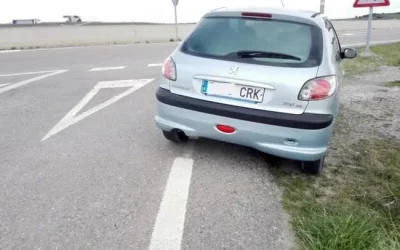 Inmovilización del vehículo en carreteras