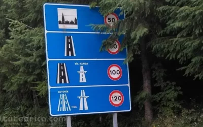 Límites de velocidad fuera de poblado: velocidades máximas y mínimas