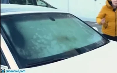 Como quitar y prevenir el hielo en el parabrisas