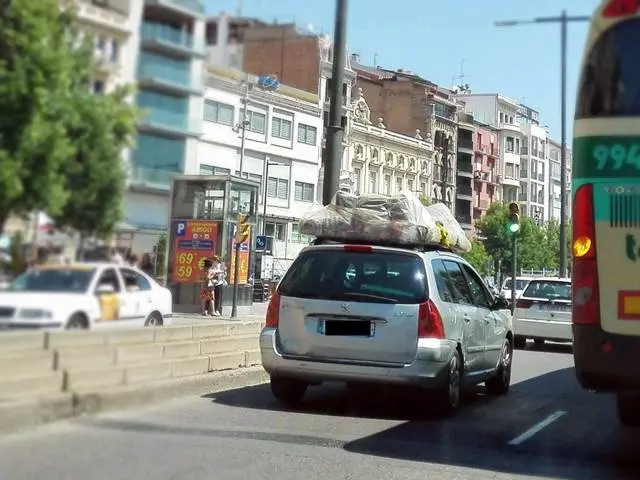 Transporte en baca