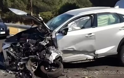 Accidente de tráfico de turismo | FOTOANÁLISIS