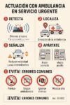 Actuaci&oacute;n con ambulancia en servicio urgente