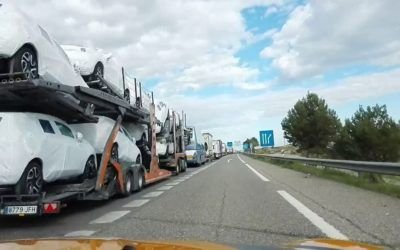 Atasco en autovía VIDEOANÁLISIS