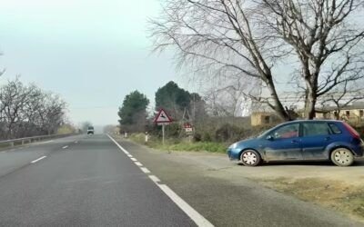 Incorporación desde camino sin asfaltar VIDEONÁLISIS