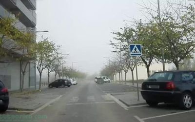 Estacionamiento en oblicuo videoanálisis