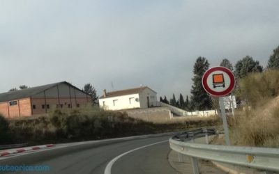 R108 prohibido materias peligrosas videoanálisis