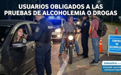 Usuarios obligados a las pruebas de alcoholemia o drogas