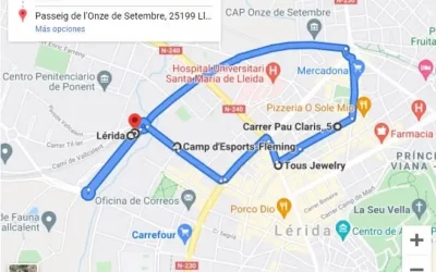 Examen práctico de conducir en Lleida Junio 2021