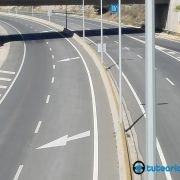 Flecha de fin de carril VIDEOANÁLISIS