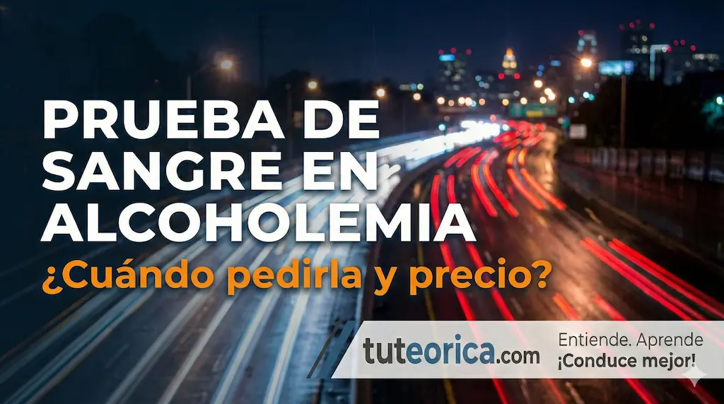 Prueba de sangre en alcoholemia