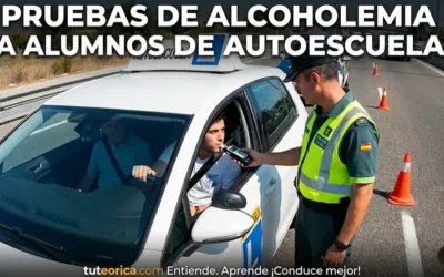 Pruebas de alcoholemia a alumnos de autoescuela, ciclistas y conductores de VMP