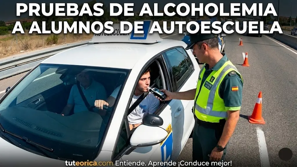 Pruebas de alcoholemia a alumnos de autoescuela portada