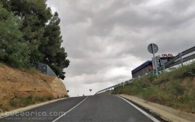 Cambio de rasante con 2 carriles por sentido videoanálisis
