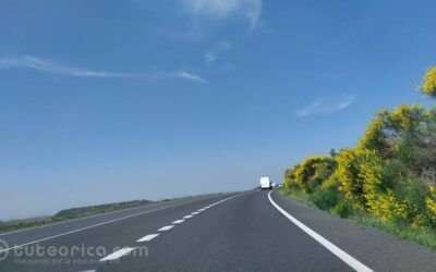 Línea blanca longitudinal discontinua VIDEOANÁLISIS