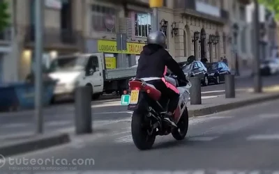 Ciclomotor videoanálisis