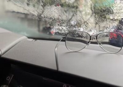 Gafas para vista en la conduccion