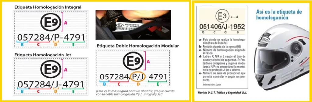 Homoogacion cascos ciclomotoristas