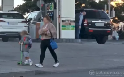Moderar velocidad por niños en la calzada, minivideo