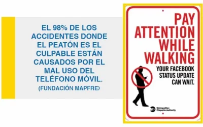 Las distracciones y el riesgo del accidente 2. Educación para adolescentes