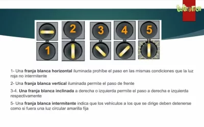 Semáforo bus paso derecha, minivideo