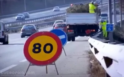 Señalización de obras en las vías