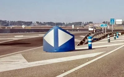 Hitos de vértice y atenuadores de impacto