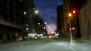 Semaforo inteligente de noche