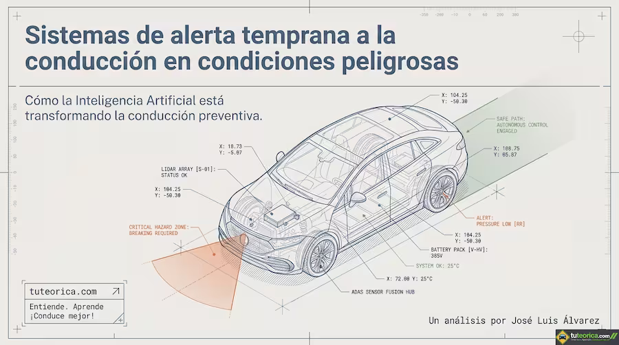 IA y sistemas de alerta temprana: Conducción segura en condiciones peligrosas