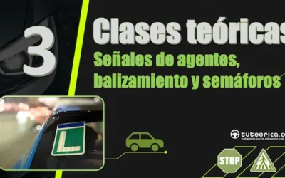 Tema 3 del curso teórico del carnet de conducir: vídeos sobre prioridad de las señales, agentes y semáforos