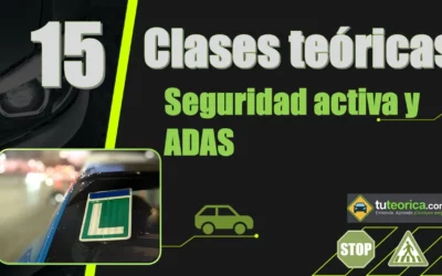 Tema 15 del curso teórico del carnet de conducir: vídeo sobre sistemas de seguridad activa y ADAS