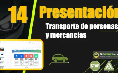 Tema 14 del curso teórico del carnet de conducir: transporte de personas y mercancías
