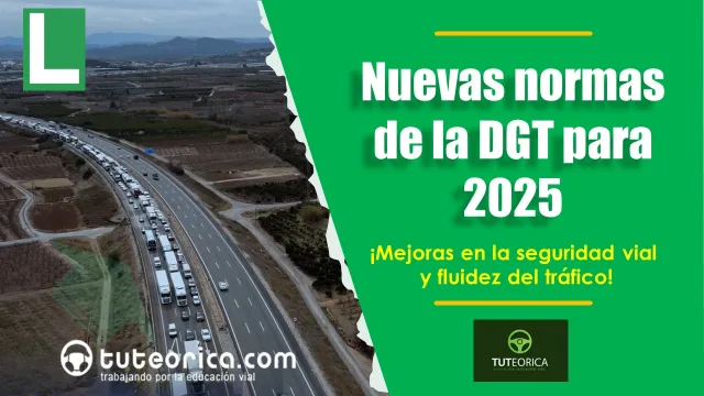 Nuevas normas de la DGT para 2025