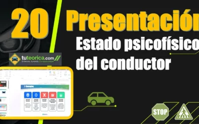 Tema 20 del curso teórico del carnet de conducir: presentación estado psicofísico del conductor