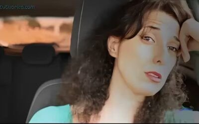 Imagen de conductora con fatiga y somnolencia