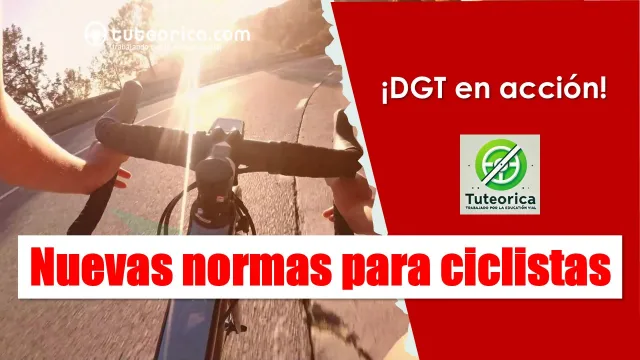 Portada Nuevas normas para ciclistas por DGT