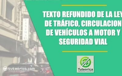 Disposición adicional primera. Texto refundido Ley de Tráfico