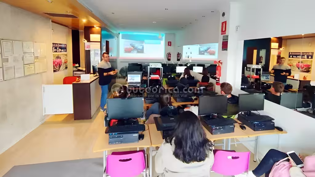 Aula de formacion vial o autoescuela