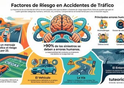 Factores de riesgo en un accidente de tr&aacute;fico
