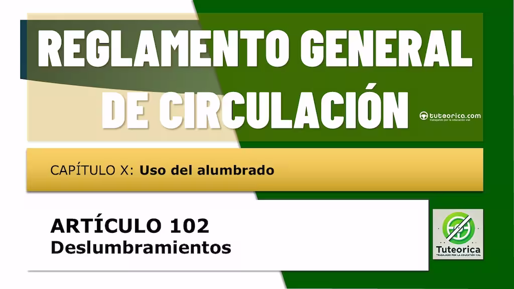 Portada 102 reglamento general circulacion