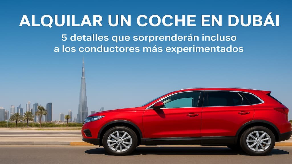 Alquilar un coche en Dubái: 5 detalles que sorprenderán incluso a los conductores más experimentados