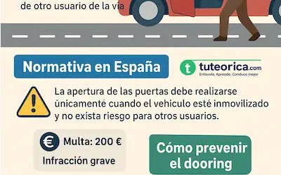 Dooring: un peligro en la seguridad vial que puede costar vidas