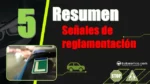 Resumen del Tema 5 del curso te&oacute;rico del carnet de conducir: se&ntilde;ales de reglamentaci&oacute;n