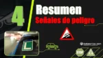 Resumen del Tema 4 del curso te&oacute;rico del carnet de conducir: se&ntilde;ales de peligro