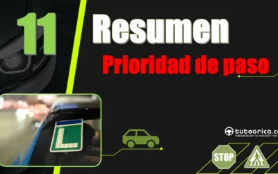 Resumen del Tema 11: prioridad de paso en la conducción