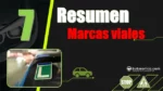 Resumen del Tema 7 del curso te&oacute;rico del carnet de conducir: marcas viales
