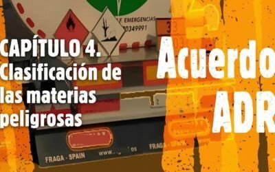 Clasificación de las materias peligrosas. ADR 4