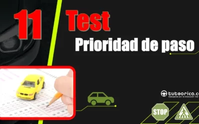 Tema 11 del curso teórico del carnet de conducir: test de las normas de prioridad de paso