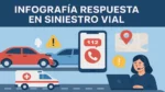 Infograf&iacute;a respuesta en siniestro vial